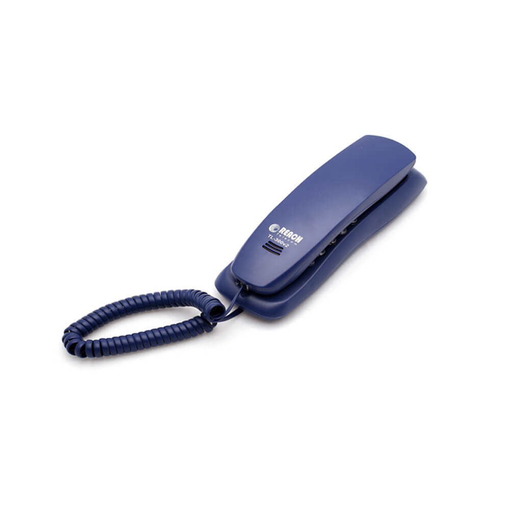 โทรศัพท์แขวนผนัง  REACH รุ่น TL-300 V2 สีน้ำเงิน_0